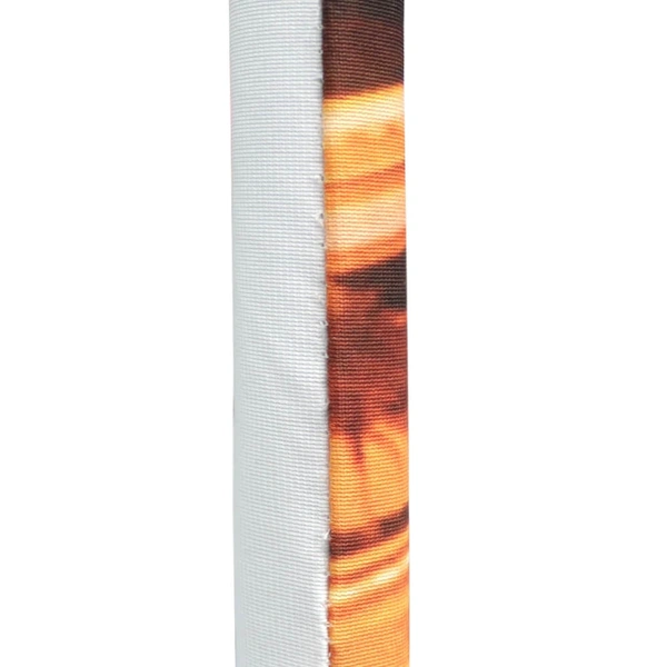 Stretch Fabric Wall Straight - Detail Graphic Edge
