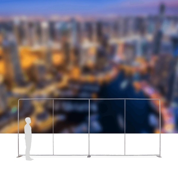 Stretch Fabric Wall Straight - 6m Frame
